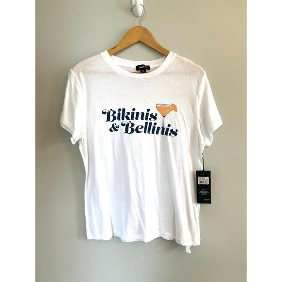 Wildfox Women’s Bikinis & Bellini's Keke T-shirt - Picture 4 of 8
